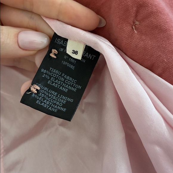 ISABEL MARANT ETOILE VELVET BLAZER - Picture 5 of 6